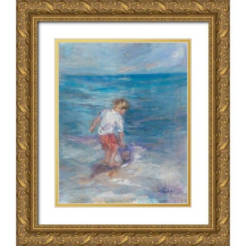 Sea Fun Gold Ornate Wood Framed Art Print with Double Matting by Owen-Cullimore, Tracy