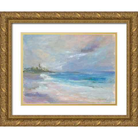 The Crest Gold Ornate Wood Framed Art Print with Double Matting by Owen-Cullimore, Tracy