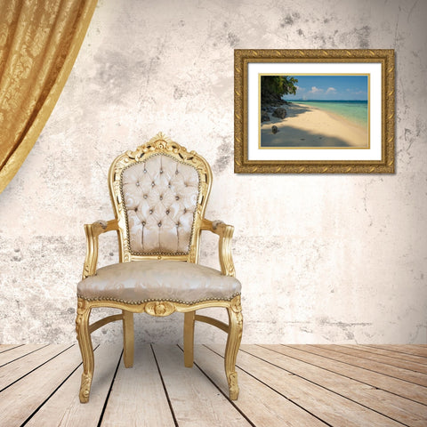 Ko Kradan-Talay Trang archipelago-Thailand Gold Ornate Wood Framed Art Print with Double Matting by Pitamitz, Sergio