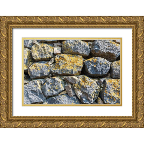 Armenia-Lake Sevan-Sevan Sevanavank The church of Surp Arakelots 9th century Monastery complex Gold Ornate Wood Framed Art Print with Double Matting by Wilson, Emily