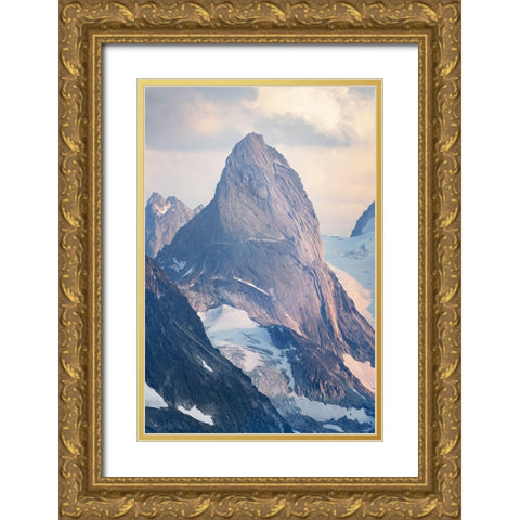 Bugaboo Spire-Bugaboo Provincial Park Purcell Mountains-British Columbia Gold Ornate Wood Framed Art Print with Double Matting by Majchrowicz, Alan