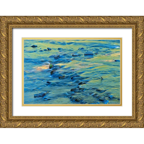 Canada-New Brunswick-Saint-Jacques La Petite Riviere Iroquois scenic Gold Ornate Wood Framed Art Print with Double Matting by Jaynes Gallery
