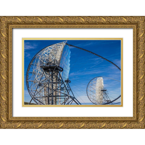 Canary Islands--Roque de los Muchachos Observatory-The Florian Goebel MAGIC Telescopes Gold Ornate Wood Framed Art Print with Double Matting by Bibikow, Walter