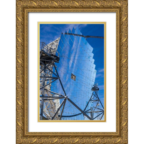 Canary Islands--Roque de los Muchachos Observatory-The Florian Goebel MAGIC Telescopes Gold Ornate Wood Framed Art Print with Double Matting by Bibikow, Walter