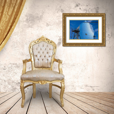 Canary Islands--Roque de los Muchachos Observatory-The Florian Goebel MAGIC Telescopes Gold Ornate Wood Framed Art Print with Double Matting by Bibikow, Walter