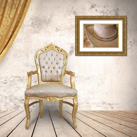USA, Arizona, Tucson Close-up of cowboy hat Gold Ornate Wood Framed Art Print with Double Matting by Paulson, Don