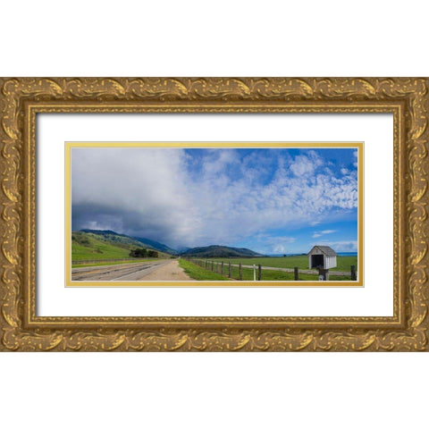 Andrew Molera State Park-California-USA Gold Ornate Wood Framed Art Print with Double Matting by Miller, Anna