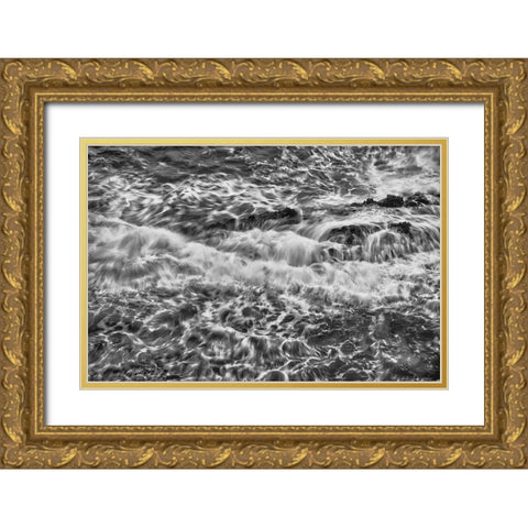Point Lobos-Carmel-California Gold Ornate Wood Framed Art Print with Double Matting by Ford, John