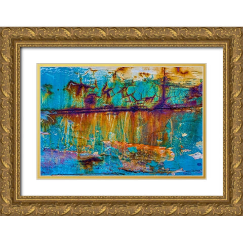 USA-California-Crescent City Gold Ornate Wood Framed Art Print with Double Matting by Restuccia, Joe III