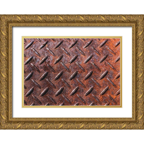 Mission Mine-Old Dale Mining District-Pinto Mountains-California Gold Ornate Wood Framed Art Print with Double Matting by Muench, Zandria