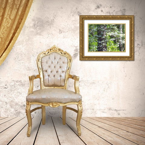 Georgia-Callaway gardens springtime Gold Ornate Wood Framed Art Print with Double Matting by Gulin, Sylvia