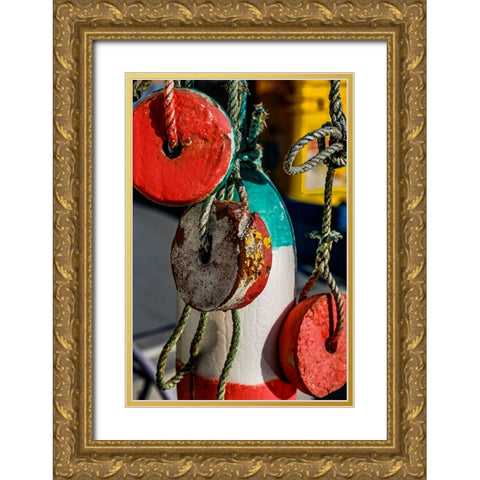 USA-Oregon-Charleston Gold Ornate Wood Framed Art Print with Double Matting by Restuccia, Joe III