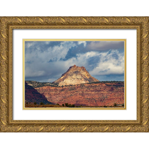 USA-Utah Mollies Nipple from US Hwy 89 Gold Ornate Wood Framed Art Print with Double Matting by Friel, Bernard