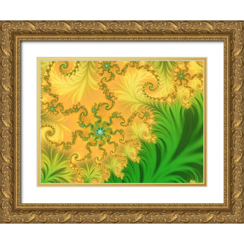 USA, Washington, Bellingham Gold Ornate Wood Framed Art Print with Double Matting by Satushek, Steve