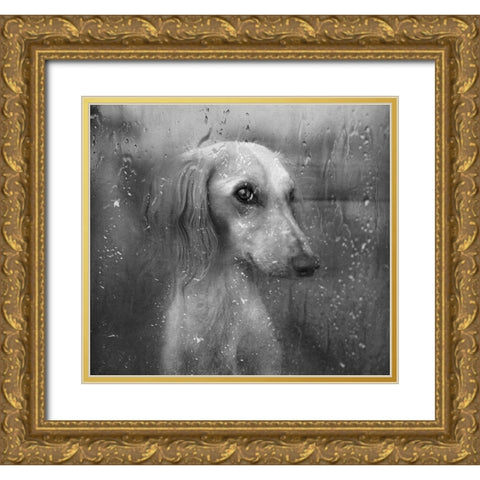 Autumn Gold Ornate Wood Framed Art Print with Double Matting by Melik-Nubarova, Svetlana