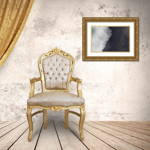 Signs Gold Ornate Wood Framed Art Print with Double Matting by Serra, Damiano