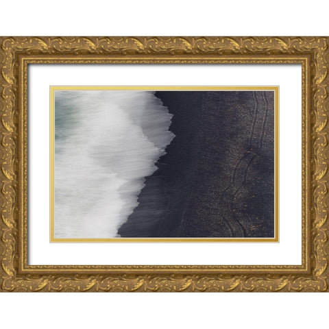 Signs Gold Ornate Wood Framed Art Print with Double Matting by Serra, Damiano