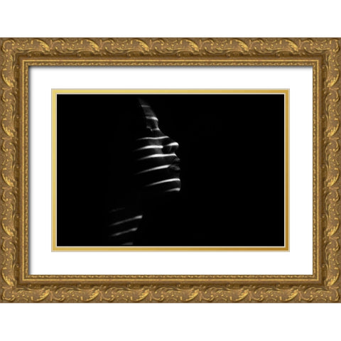 Gendis Gold Ornate Wood Framed Art Print with Double Matting by Yudhi Winarno, Teguh