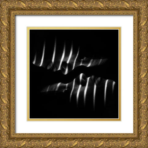 Puteri Gold Ornate Wood Framed Art Print with Double Matting by Yudhi Winarno, Teguh