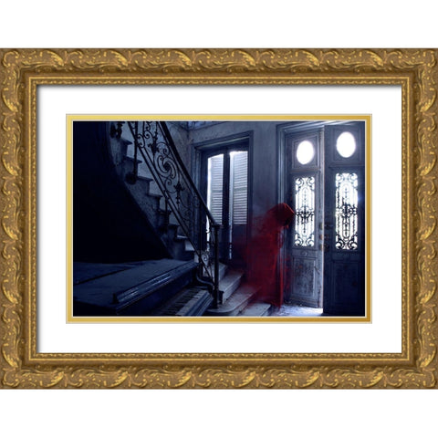 The Last Song Gold Ornate Wood Framed Art Print with Double Matting by Del Grosso, Sebastien