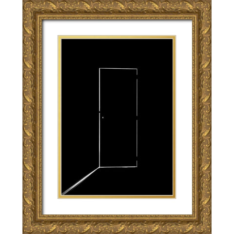 Hopefulness Gold Ornate Wood Framed Art Print with Double Matting by Huybrighs, Marc