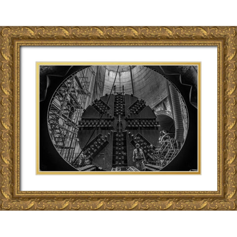 Underground Gold Ornate Wood Framed Art Print with Double Matting by Tetsurou, Kobayashi
