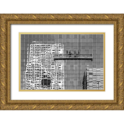 Cleaning Gold Ornate Wood Framed Art Print with Double Matting by Luycx, Theo