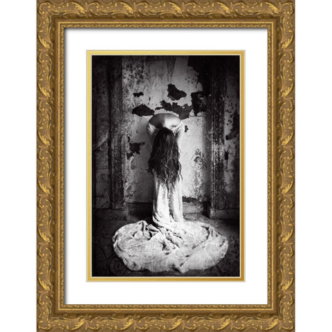 The Origins Gold Ornate Wood Framed Art Print with Double Matting by Bolgov, Ruslan