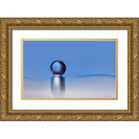 To Find Silence Gold Ornate Wood Framed Art Print with Double Matting by Westum, Heidi