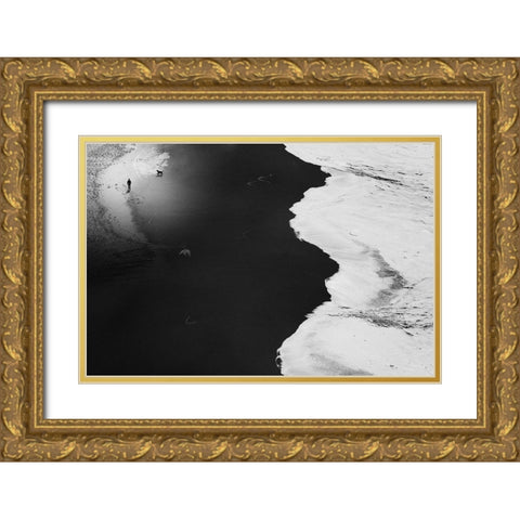 Guess Things Happen That Way Gold Ornate Wood Framed Art Print with Double Matting by Correia, Rui