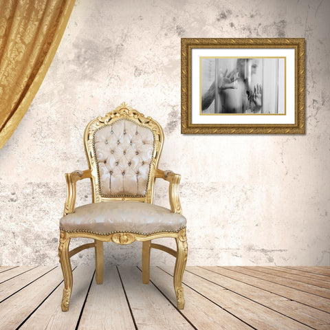 Beyond Gold Ornate Wood Framed Art Print with Double Matting by Goryunov, Georgy