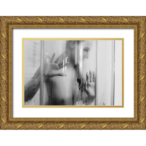 Beyond Gold Ornate Wood Framed Art Print with Double Matting by Goryunov, Georgy