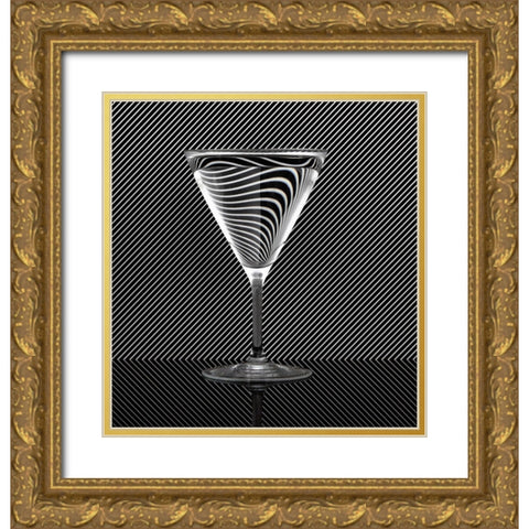 Reflection Gold Ornate Wood Framed Art Print with Double Matting by Hardekopf, Friedhelm