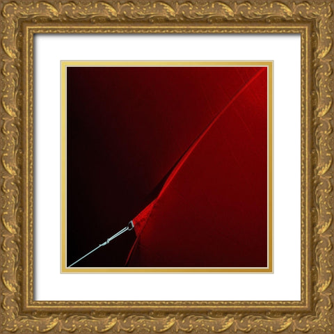 Anchored Gold Ornate Wood Framed Art Print with Double Matting by Claes, Gilbert