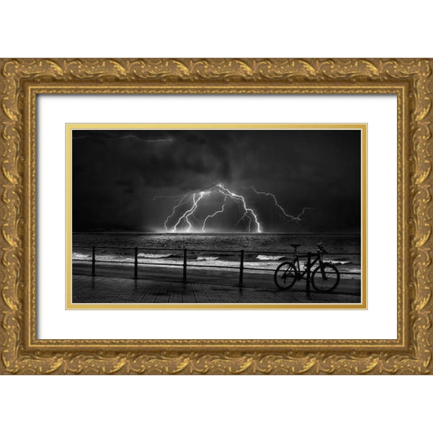 The Power Of Nature Gold Ornate Wood Framed Art Print with Double Matting by Depaepe, Yvette