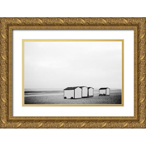 Missing Holidays Gold Ornate Wood Framed Art Print with Double Matting by Claes, Gilbert