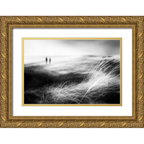 We Walk Alone Gold Ornate Wood Framed Art Print with Double Matting by Davidsson, Gustav