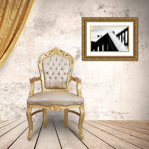 No Second Chance Gold Ornate Wood Framed Art Print with Double Matting by Correia, Rui