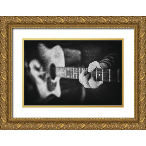 Unplugged Gold Ornate Wood Framed Art Print with Double Matting by Schleicher-Schwarz, Roswitha