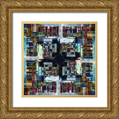 Annecy 6 Gold Ornate Wood Framed Art Print with Double Matting by Shrayer, Igor