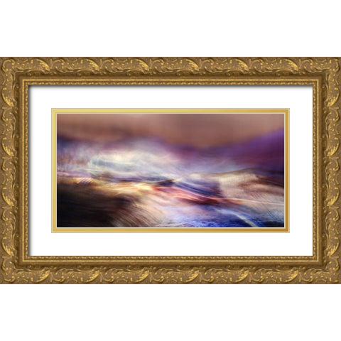 Wild River Gold Ornate Wood Framed Art Print with Double Matting by Westum, Heidi
