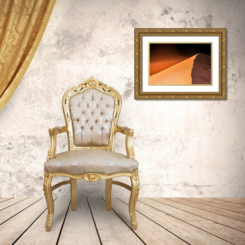 Desert Palette Gold Ornate Wood Framed Art Print with Double Matting by Agazzi, Andreas