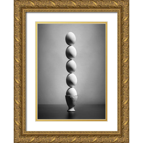 Well Balanced Diet (Version 2) Gold Ornate Wood Framed Art Print with Double Matting by Ivanova, Victoria