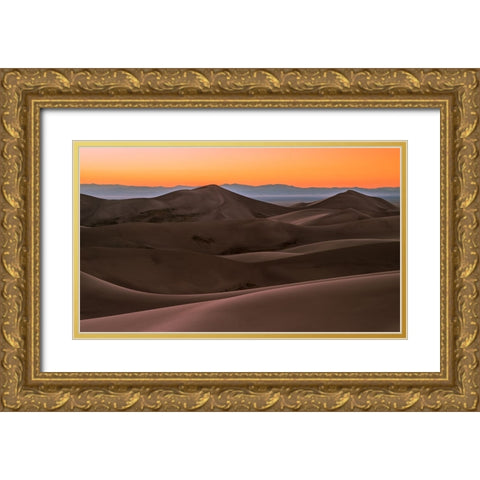 Great Shades Gold Ornate Wood Framed Art Print with Double Matting by Agazzi, Andreas