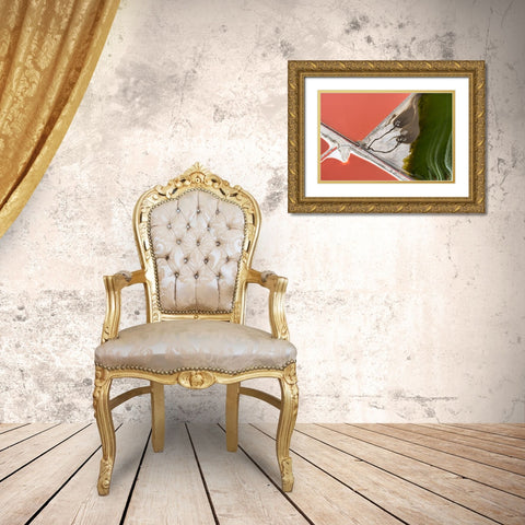Natures Painting Gold Ornate Wood Framed Art Print with Double Matting by Macua, Gerald