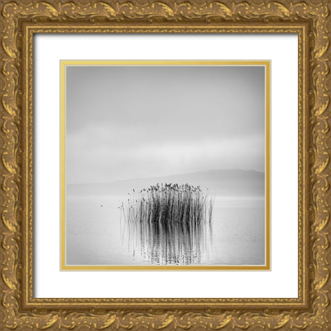 Morning Silence Gold Ornate Wood Framed Art Print with Double Matting by Digalakis, George
