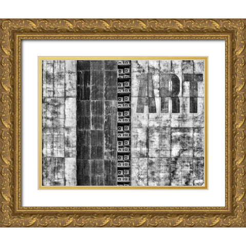 Gritty Palace Gold Ornate Wood Framed Art Print with Double Matting by Pearson, Wayne