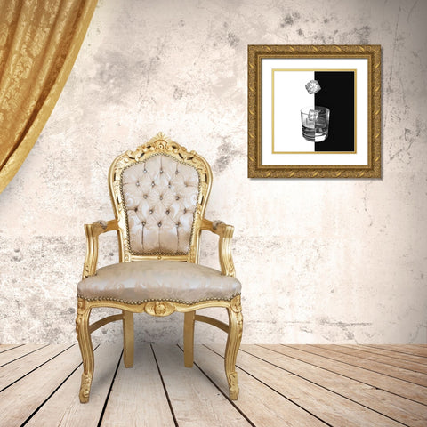 Ice And Wine Gold Ornate Wood Framed Art Print with Double Matting by Bunjamin, Antonyus