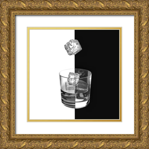 Ice And Wine Gold Ornate Wood Framed Art Print with Double Matting by Bunjamin, Antonyus