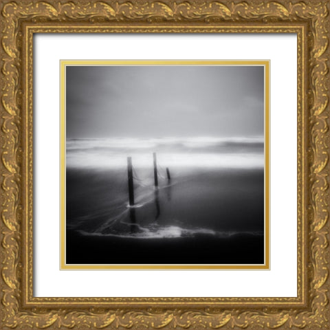 The Last Gold Ornate Wood Framed Art Print with Double Matting by Della Latta, Massimo